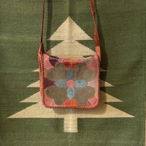 Lucky Brand 100% leather cross body bag